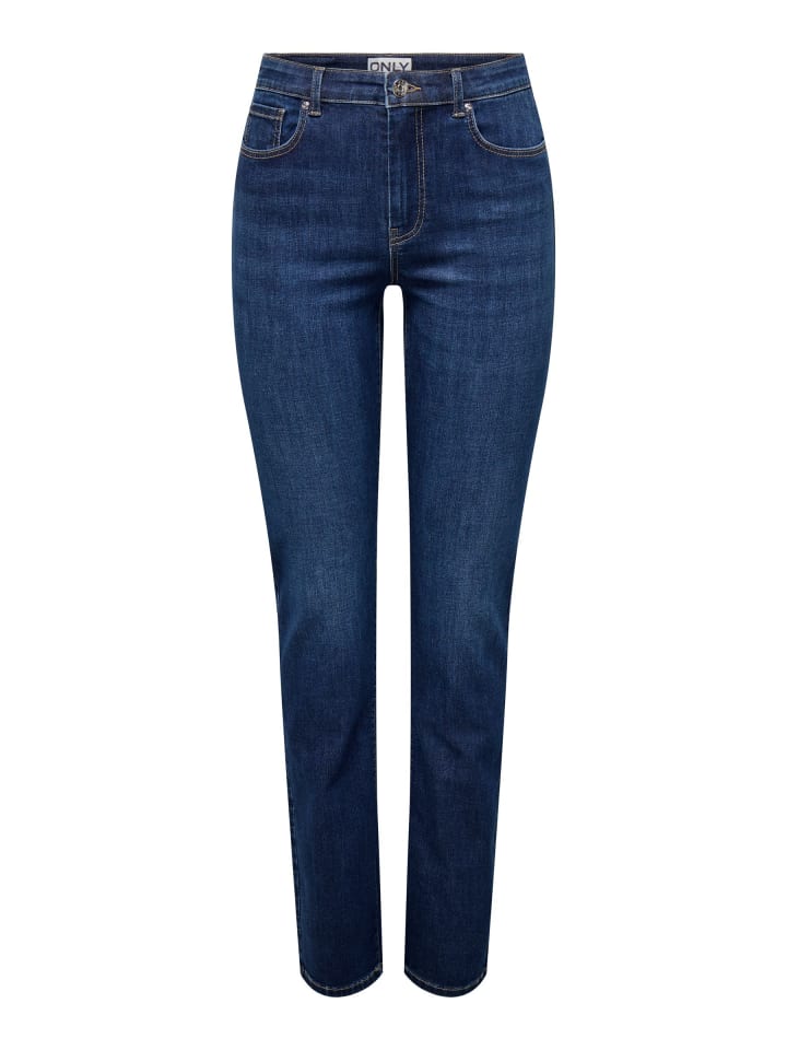 Slim Fit Jeans in Dark Blue Denim