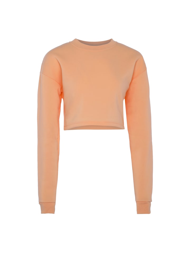 Damen Sweatshirt in Pfirsich