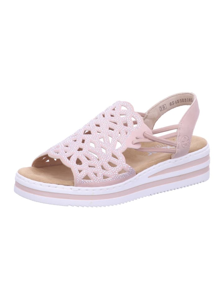 Sandalette in grau