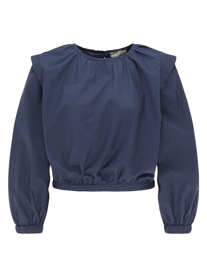Damen Bluse in Marine