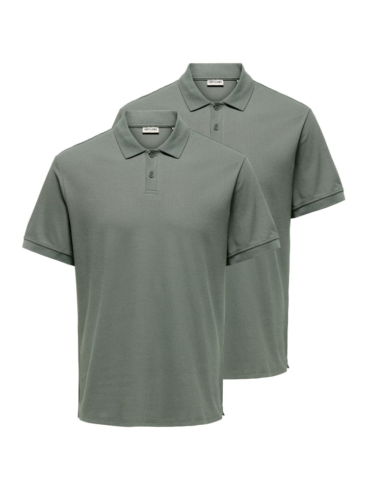 Poloshirt Ben in Castor gray