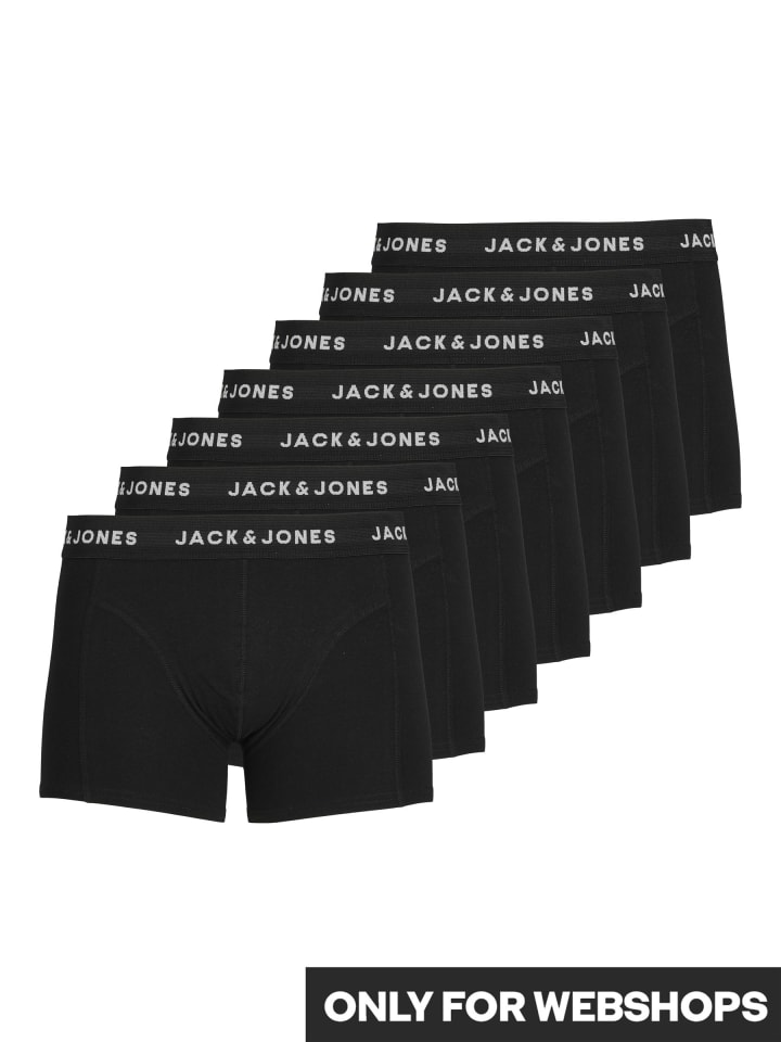 7er-pack Trunks in Black