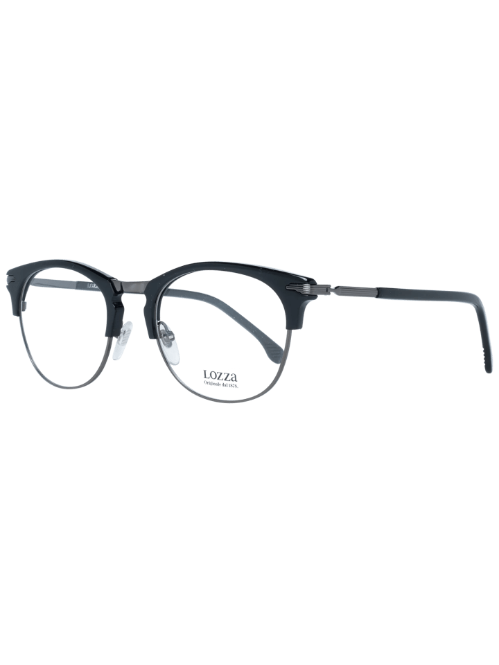 Unisex Optische Fassungen Rund Schwarz