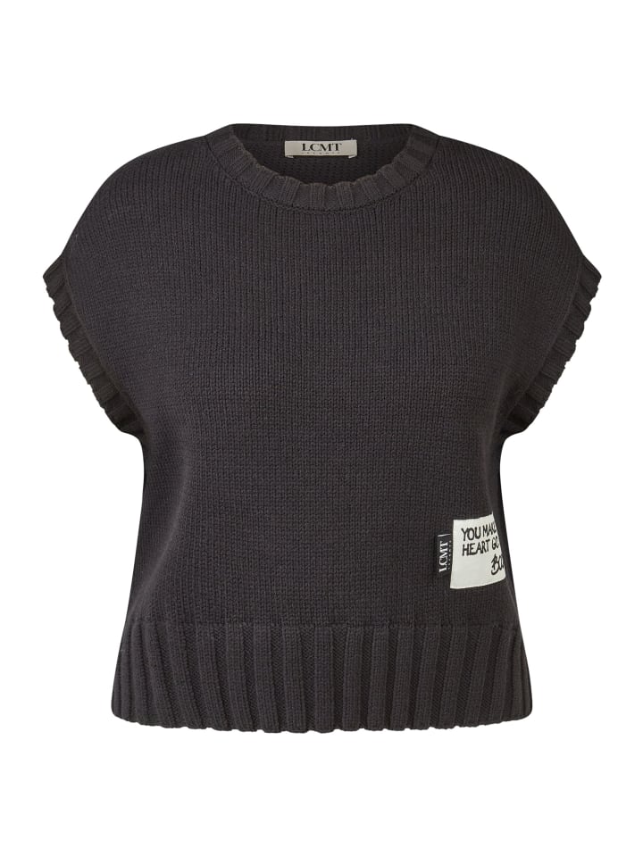 Strickpullover/Pullunder in Platin