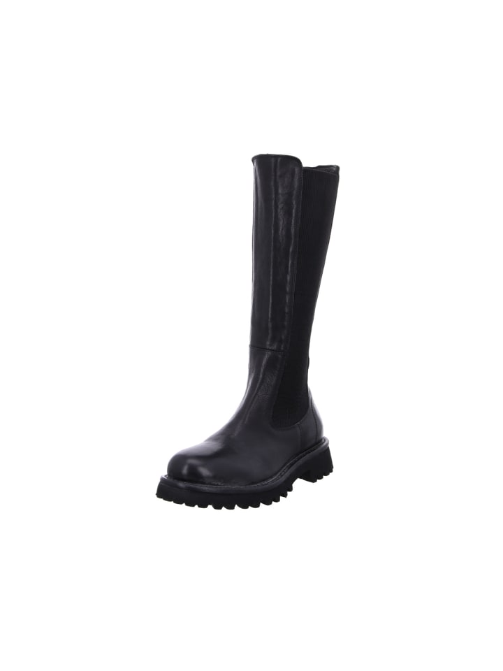Schnürschuh in schwarz