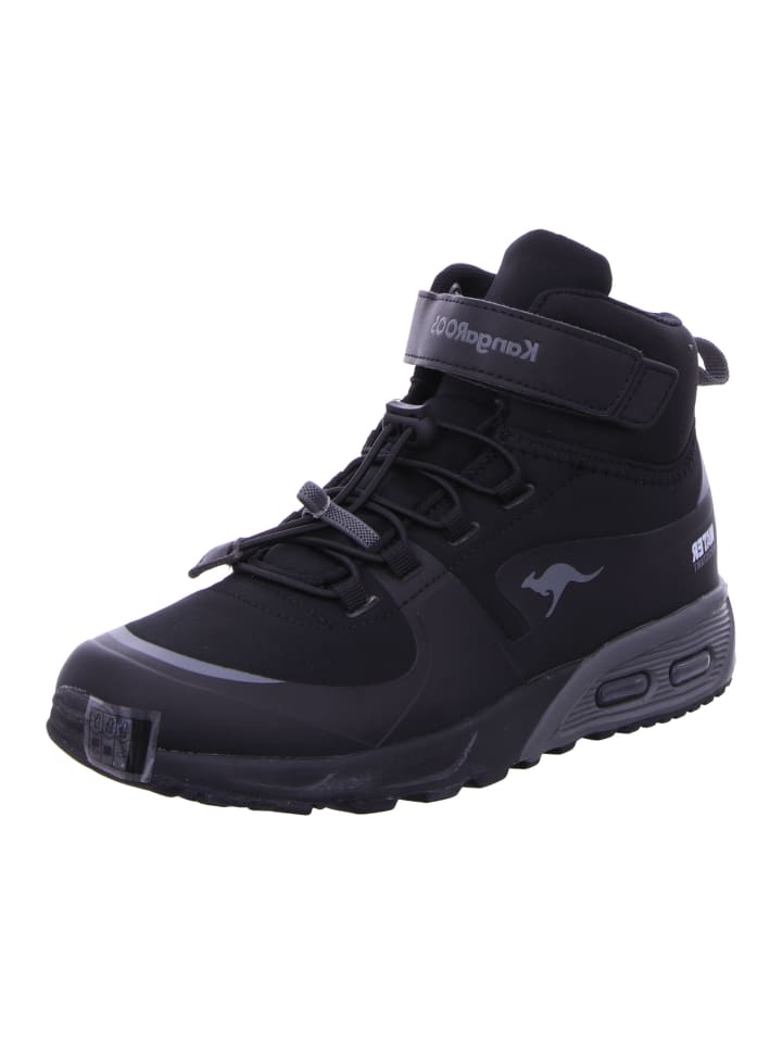 Hightop-Sneaker in jet black/steel grey
