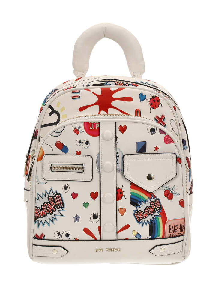 Women Backpack in White