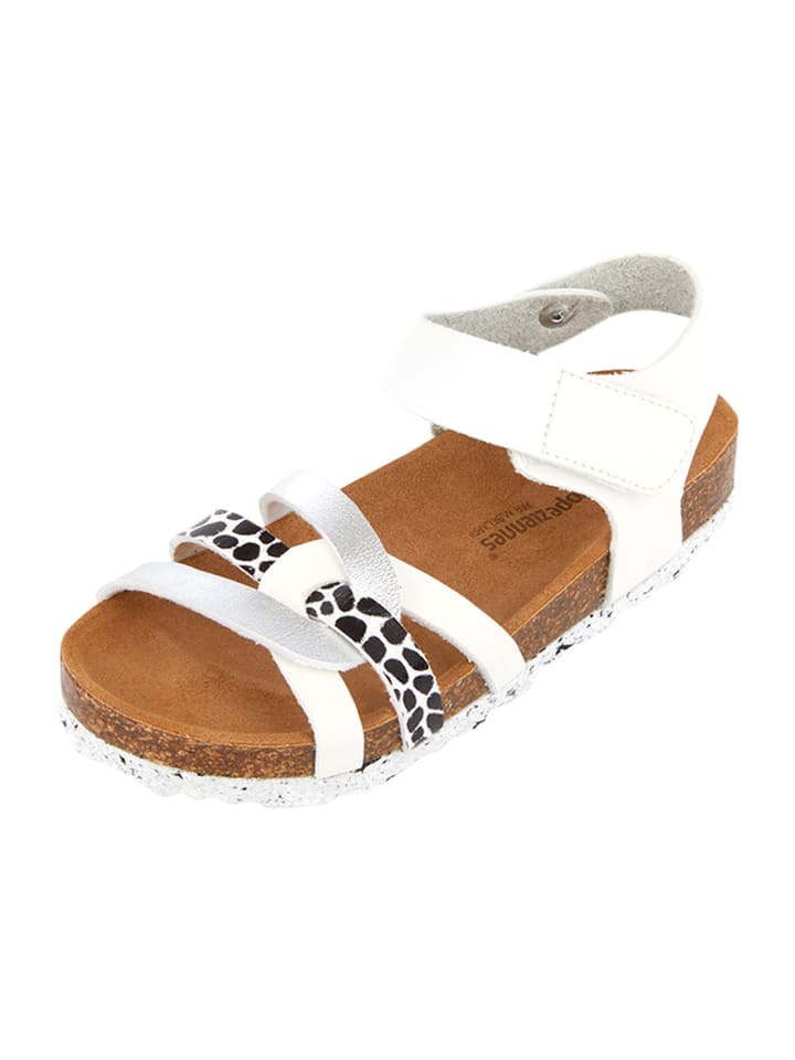 Zana Kindersandalen aus Leder Weiß