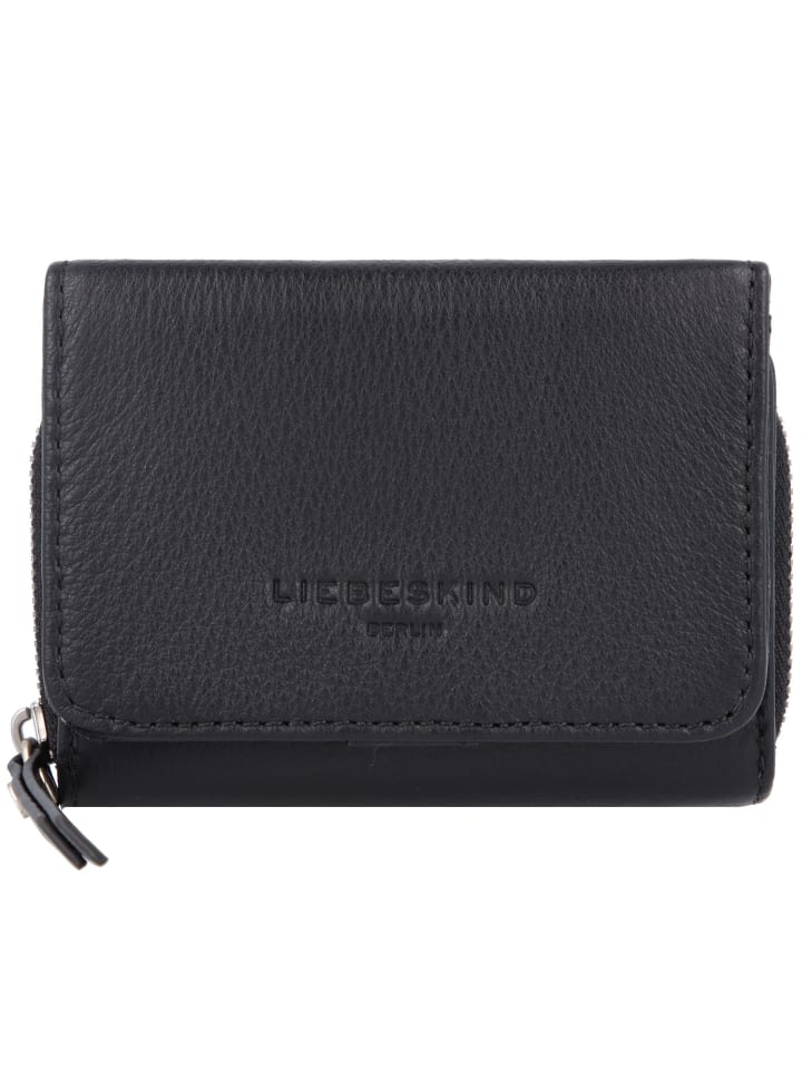 Pablita Geldbörse RFID Leder 11 cm black