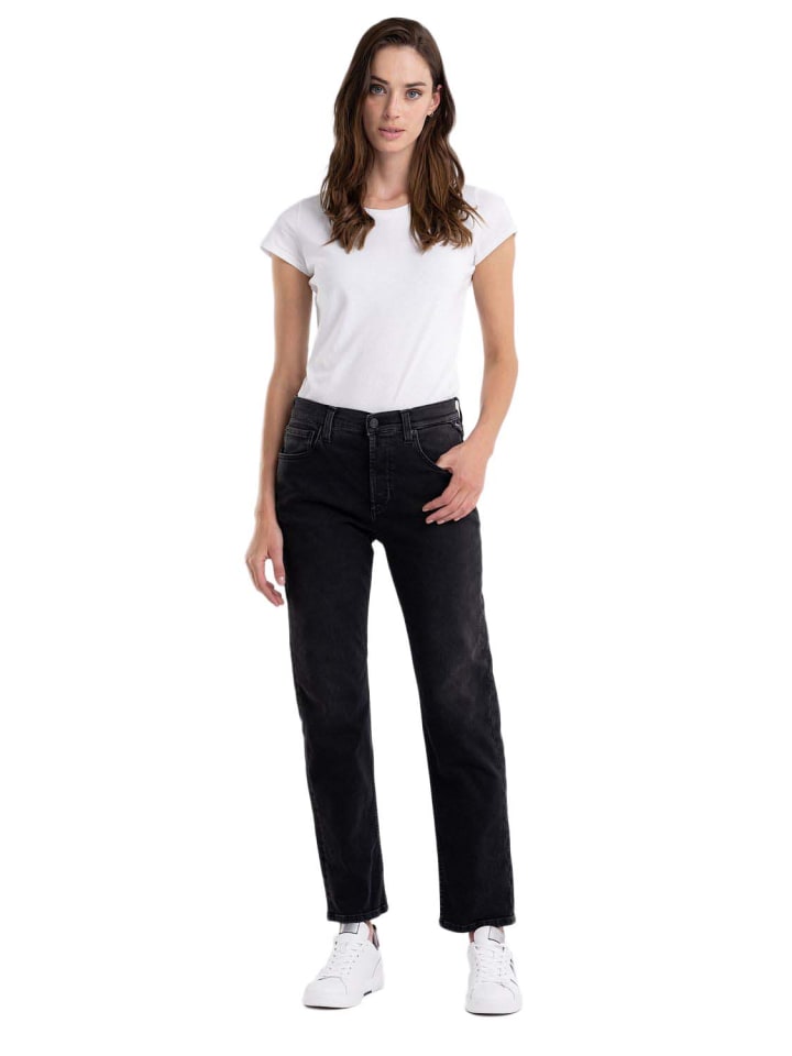 Jeans MAIJKE STRAIGHT regular/straight in Schwarz