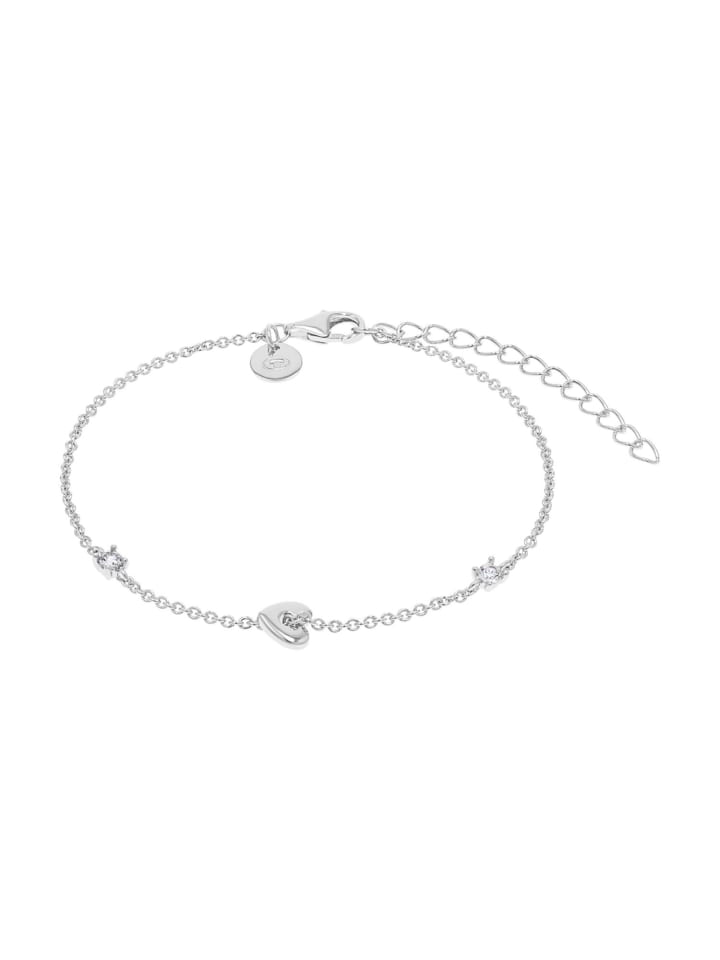 Armband Silber 925, rhodiniert in silber