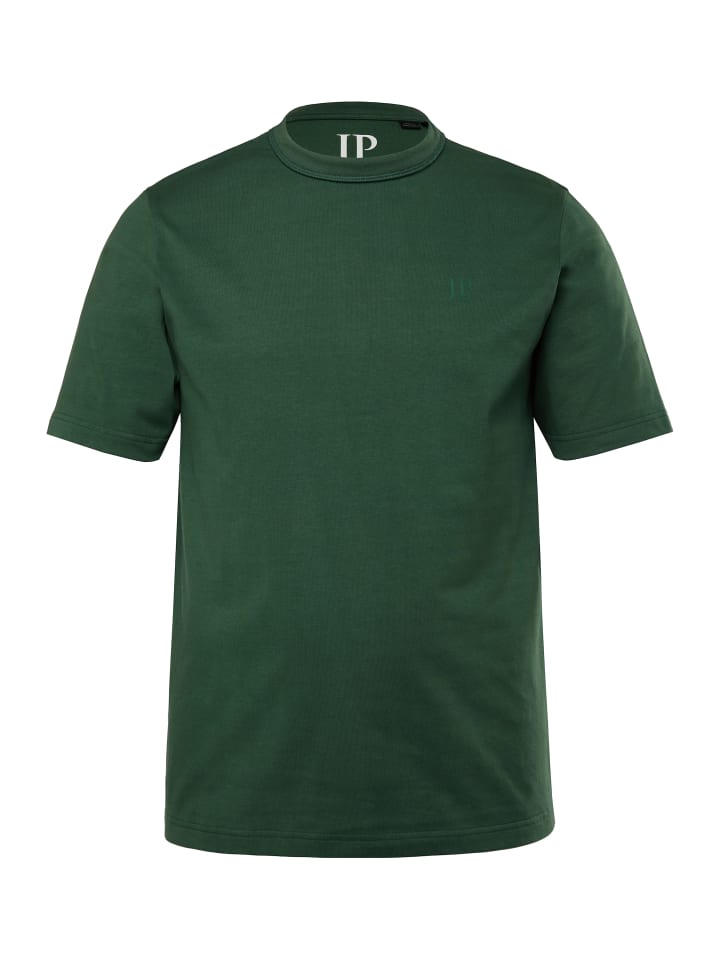 Kurzarm T-Shirt in dunkelgrün