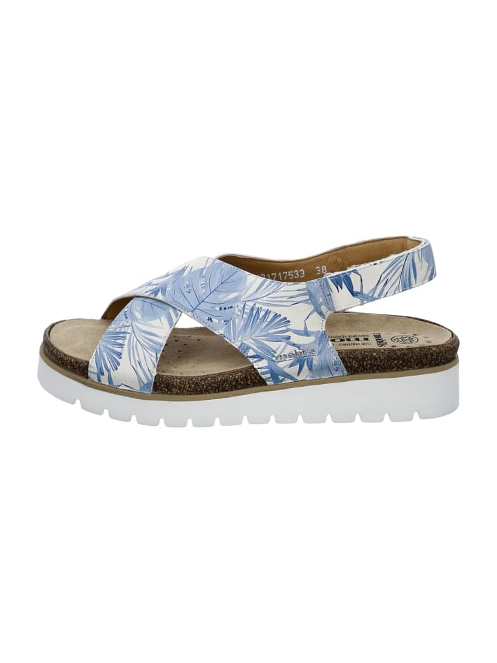 Komfort Sandalen in Blau