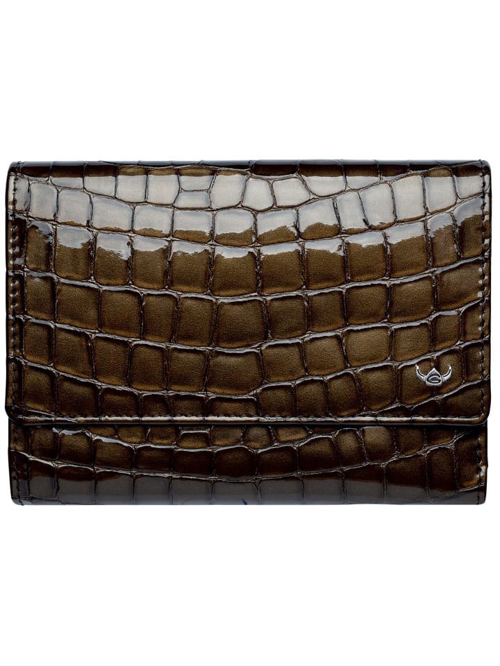 Cayenne Geldbörse RFID Leder 14 cm toffee