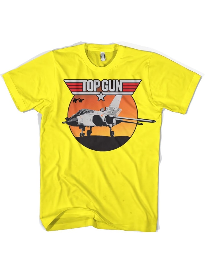 T-Shirt in Gelb
