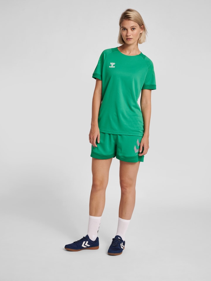Verstellbare Taille Kurze Hose Hmllead Damen in JELLY BEAN