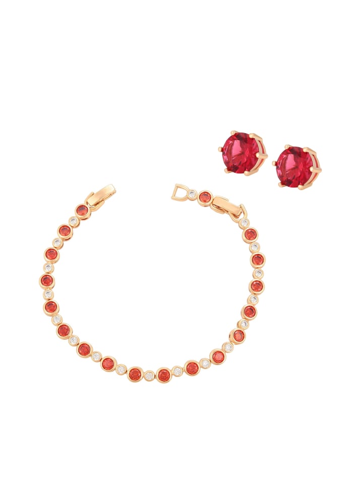 Women Jewelry Set in gold