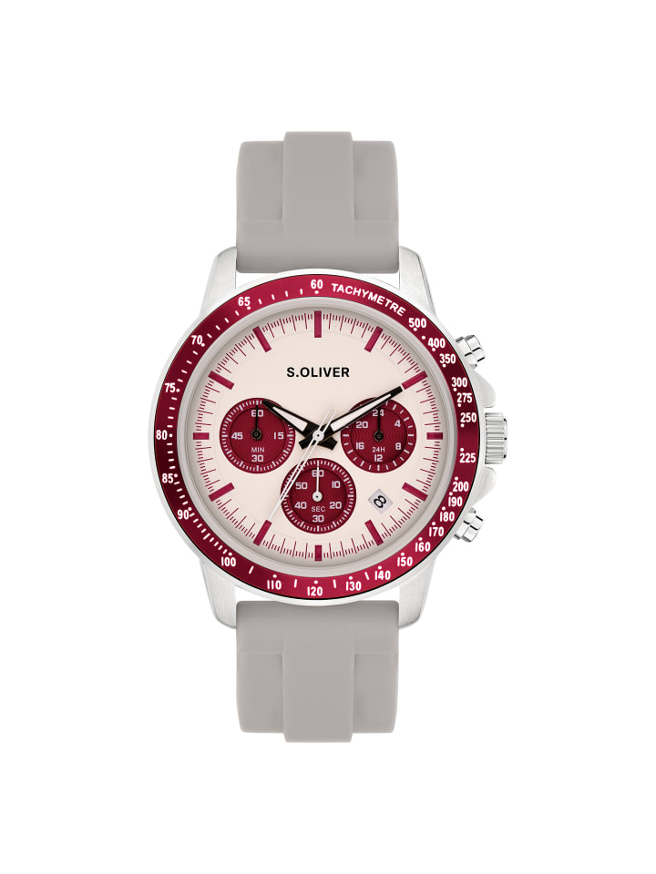 Quarzuhr SO-4604-PC in silber
