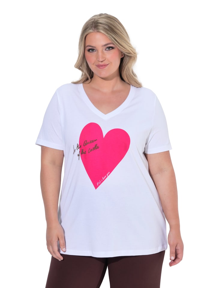 Shirt in schneeweiß