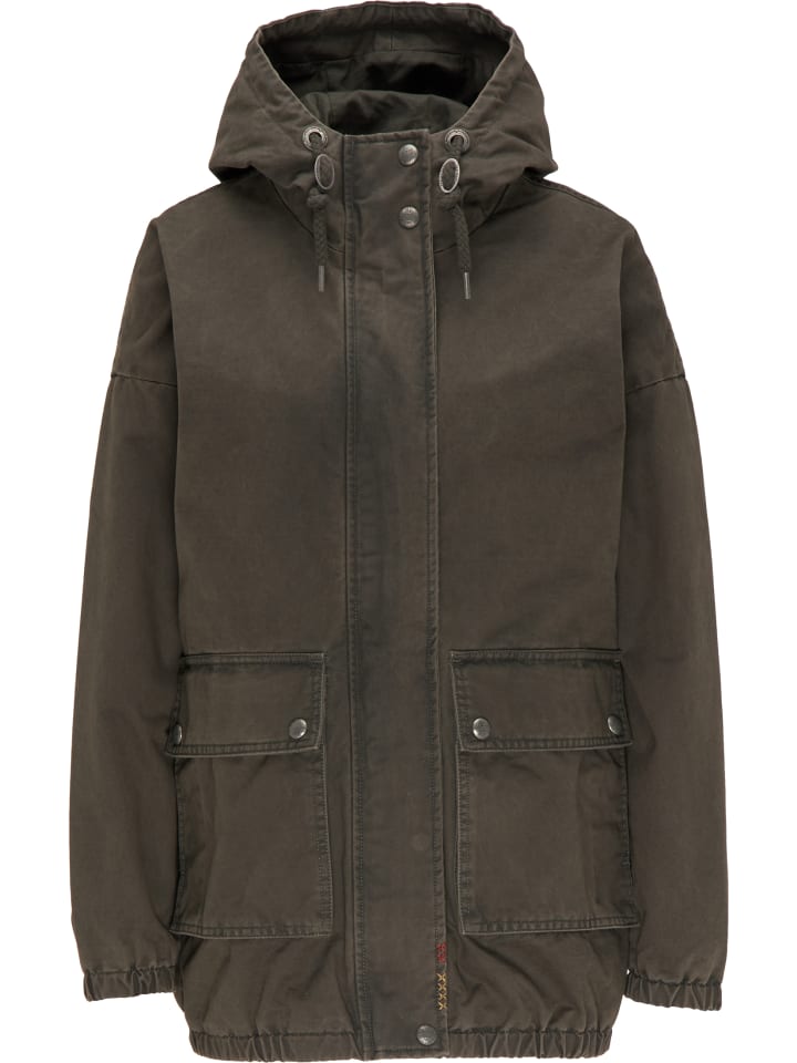 Damen Übergangsjacke in Militär Oliv
