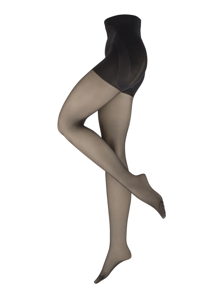 Shape-Strumpfhose Goodbye Laufmaschen 20 DEN in Schwarz