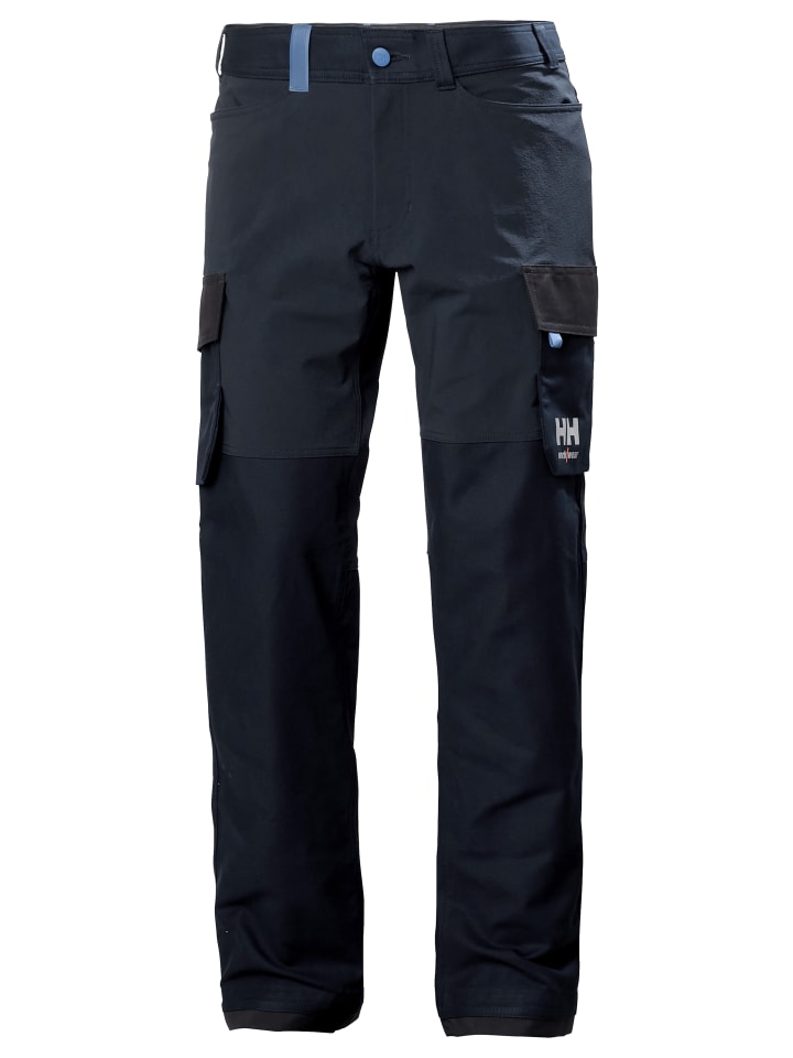 Hose Oxford in marineblau in marineblau
