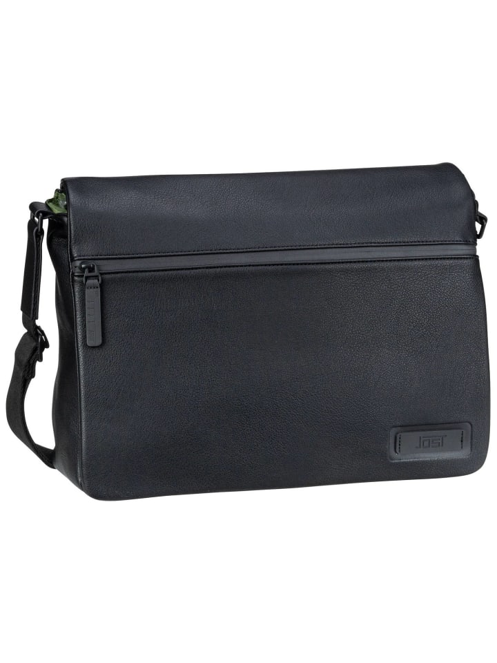 Umhängetasche Riga Flap L in Black