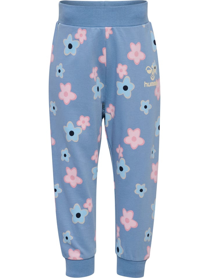Verstellbare Taille Hose Hmlrinna Mädchen in FADED DENIM