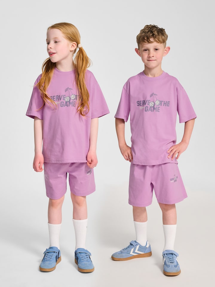 Kurze Hose Anzug Hmljr Loose Kinder in SMOKY GRAPE