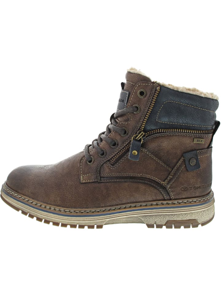 Schnürstiefel Braun