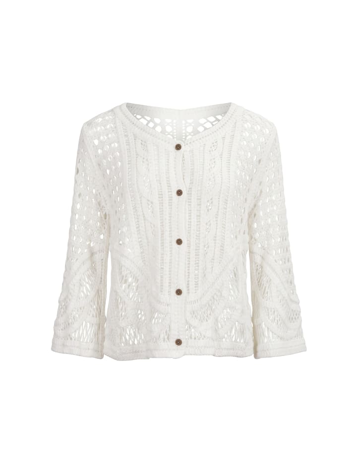 Women Cardigan in White