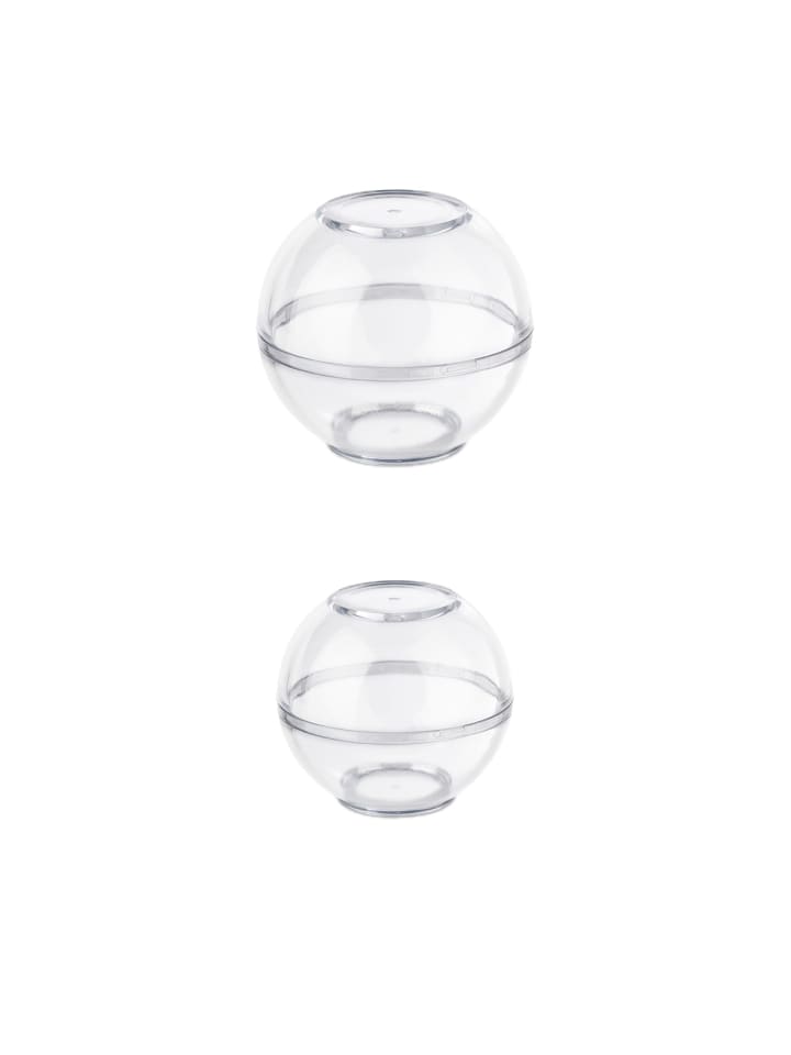 2er-Set: Zwiebeldose in Transparent - Ø 7/9 cm