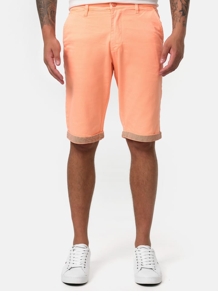 Chino Shorts "A206" - Regular Fit - in Orange