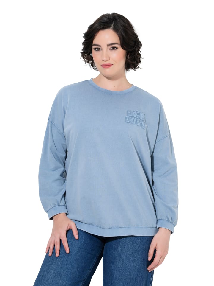 Sweatshirt in blau
