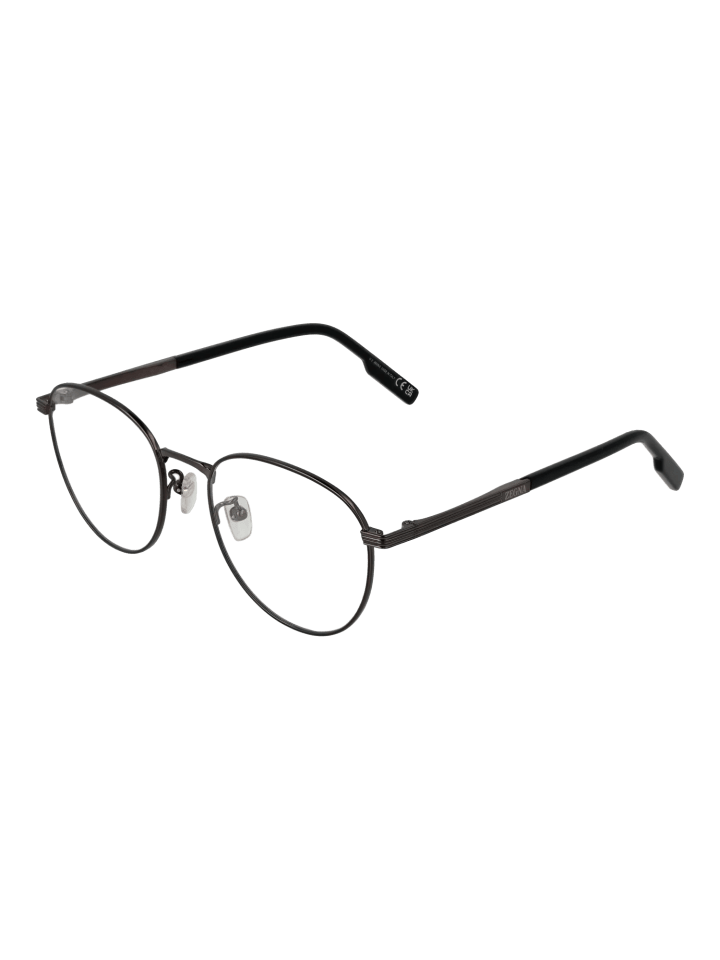 Herren Optische Fassungen Rund Gunmetal