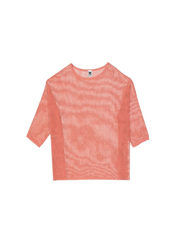 Mehrfarbig Metallic Faser Sweatshirt