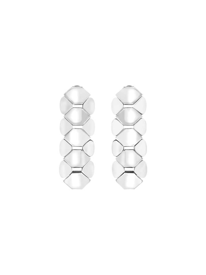 Ohrring hexagonia silber