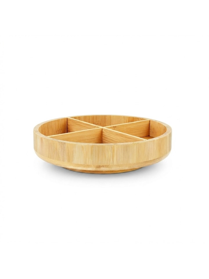 Drehteller in Natur - (H)6 x Ø 23,5 cm
