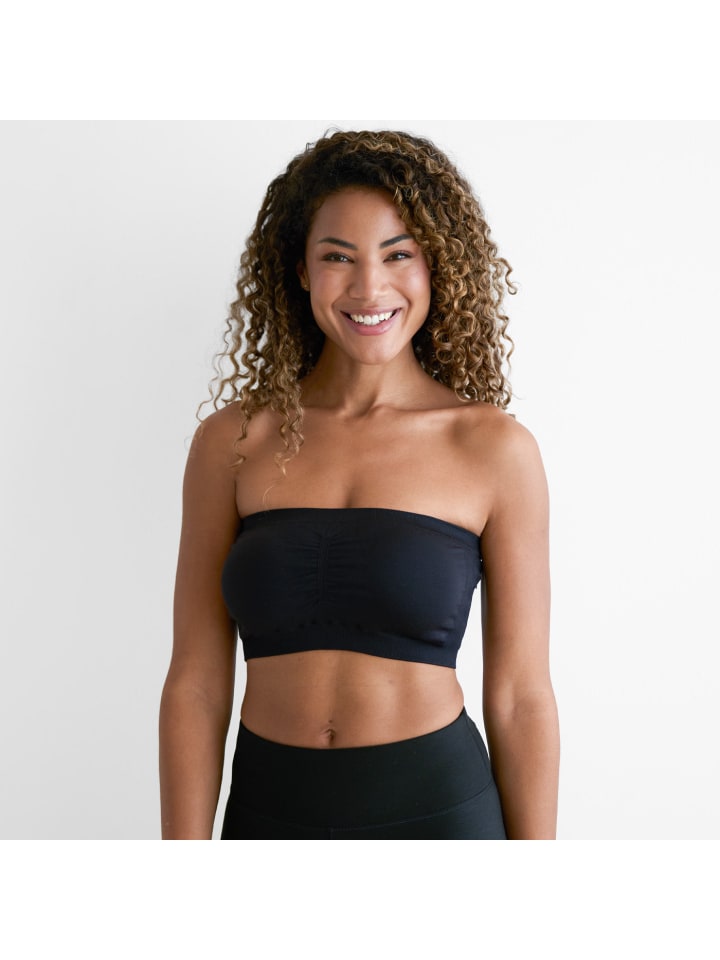 Bandeau-BH in Schwarz