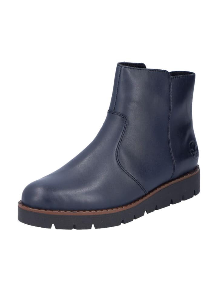 Komfort Stiefeletten in Blau