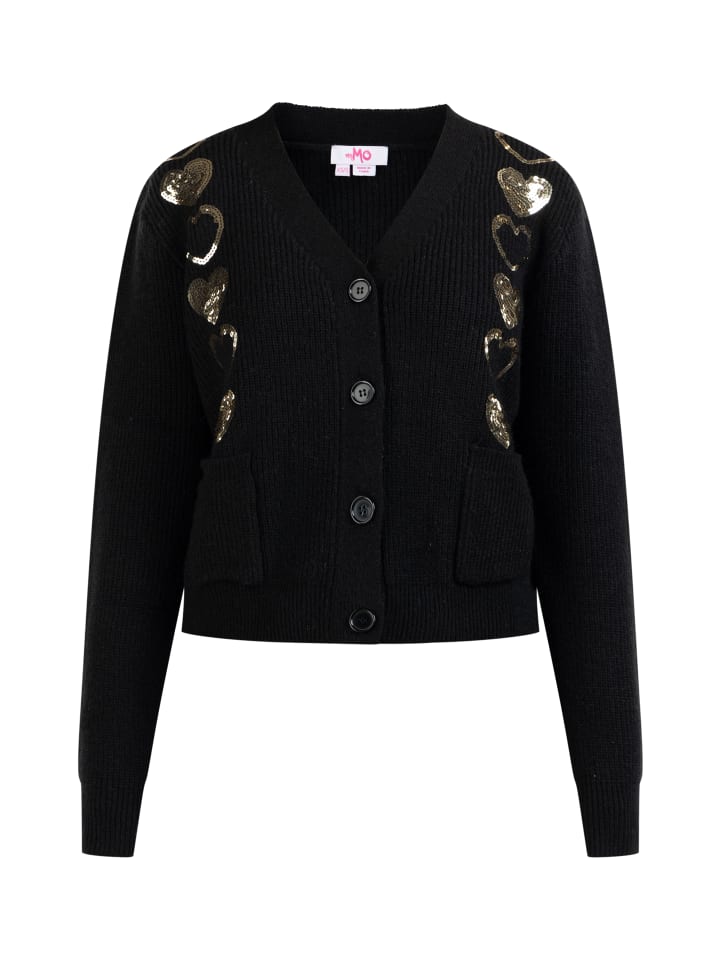Damen Strickjacke in Schwarz