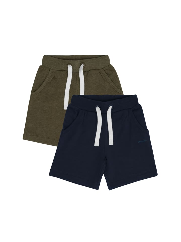 Sweatshorts MIBoys 2er-Pack in Grün