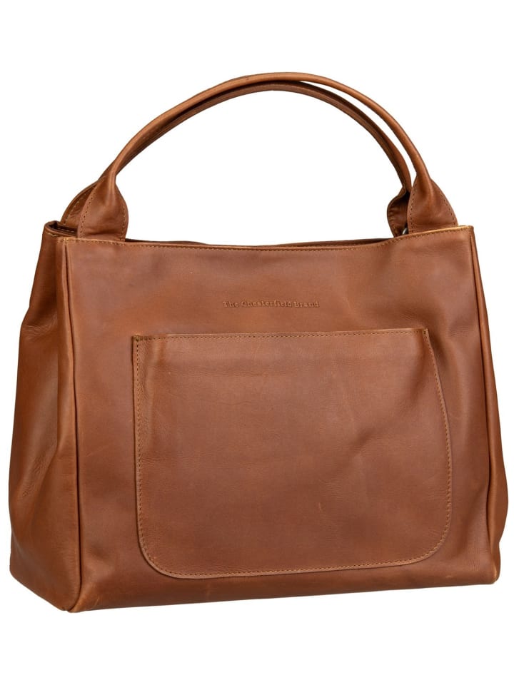 Schultertasche Fioline in Cognac