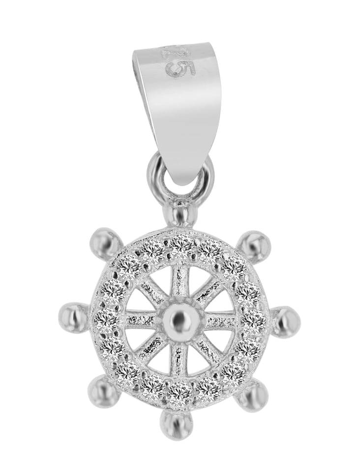 Damen Anhänger aus 925 Silber in silber