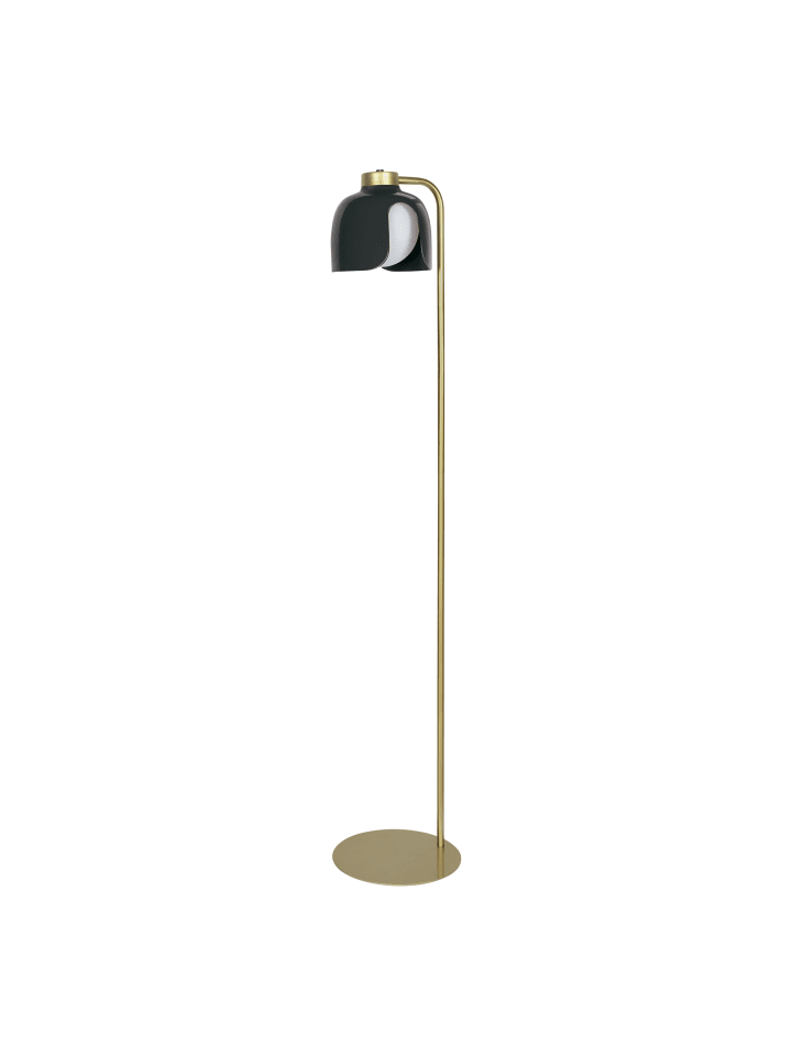Decor Corolle Floor Stehleuchte E27 Schwarz Metall
