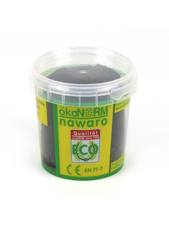 SOFT-Knete nawaro, Becher 150g - schwarz - ab 2 Jahren