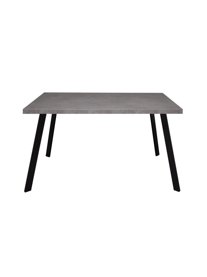 ESSTISCH rechteckig Ediva 1 180 x 90 x 75 Esszimmertisch Schwarz/Graphit