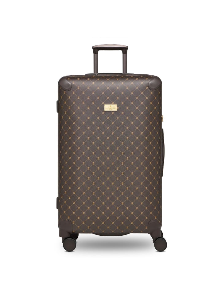 Palermo 4 Rollen Trolley L 79 cm dark brown