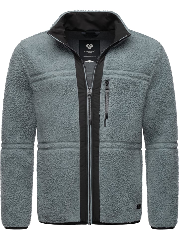 Plüschjacke Noory in Grey