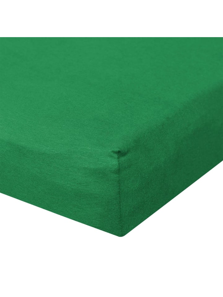 Spannbettlaken De-Luxe in kiwi